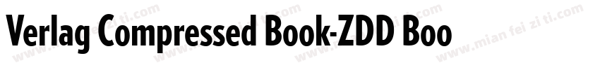 Verlag Compressed Book-ZDD Book字体转换
